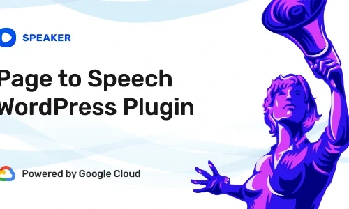 Speaker – Page to Speech Plugin for WordPress