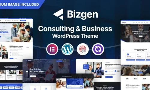 Bizgen - Business Consulting WordPress Theme