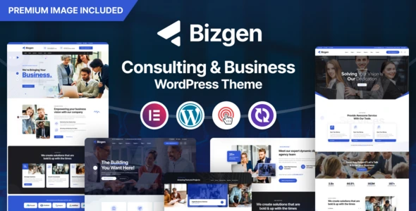 Bizgen - Business Consulting WordPress Theme