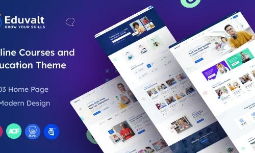 Eduvalt - Online Courses & Education WordPress Theme