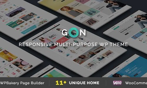 Gon | Responsive Multi-Purpose WordPress Theme