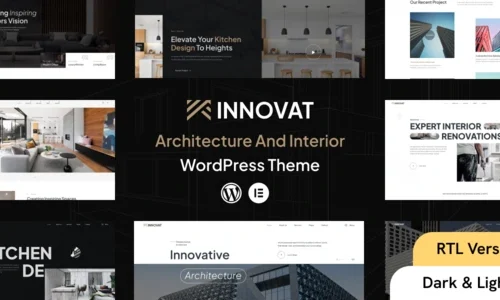 Innovat - Architecture & Interior WordPress Theme