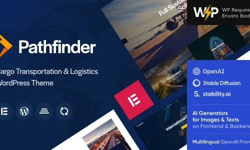 Pathfinder - Transportation & Logistics WordPress Theme