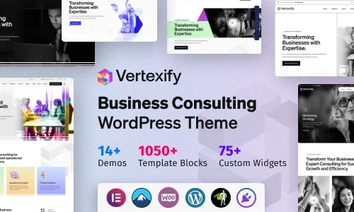 Vertexify - Business Consulting WordPress Theme 1.0.1