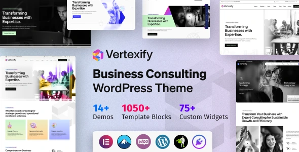 Vertexify - Business Consulting WordPress Theme 1.0.1