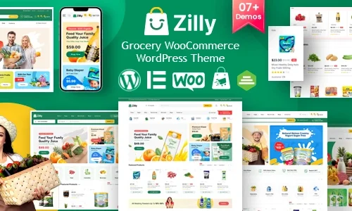 Zilly - Grocery Store WooCommerce WordPress Theme