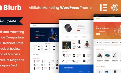 Blurb - Affiliate Marketing WordPress Theme