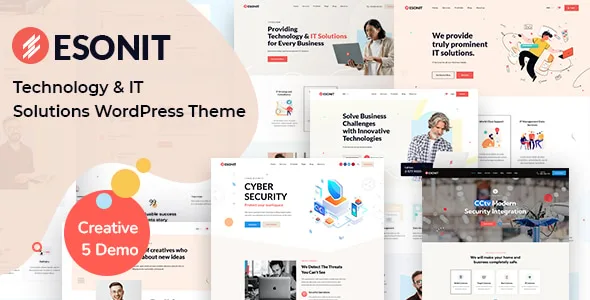 Esonit - IT solutions WordPress Theme
