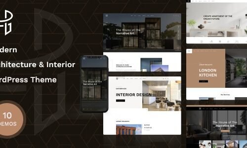 Hellix - Modern Architecture & Interior Design WordPress Theme