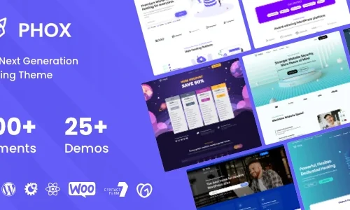 Phox - Hosting WordPress & WHMCS Theme