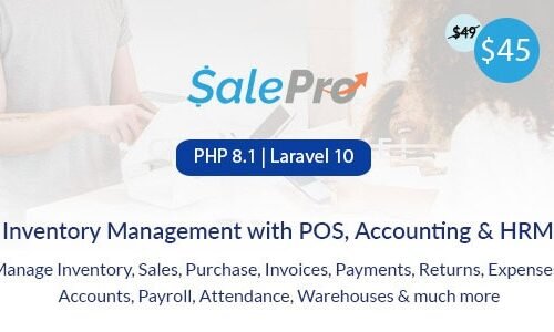 SalePro POS – Advanced Inventory Management Software with POS