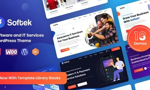 Softek - Software & IT Solutions WordPress Theme