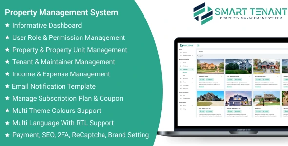Smart Tenant SaaS - Property Management System