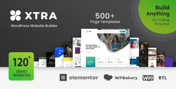 Xtra - WordPress Website Builder Theme