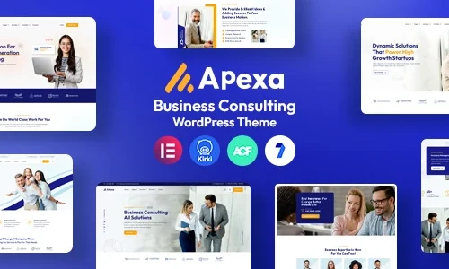 Apexa - Multipurpose Business Consulting WordPress Theme