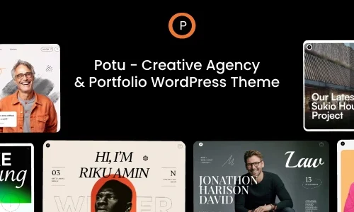 Potu - Creative Agency & Portfolio WordPress Theme