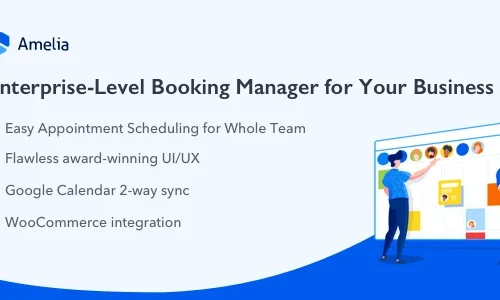 Amelia - Enterprise-Level Appointment Booking WordPress Plugin