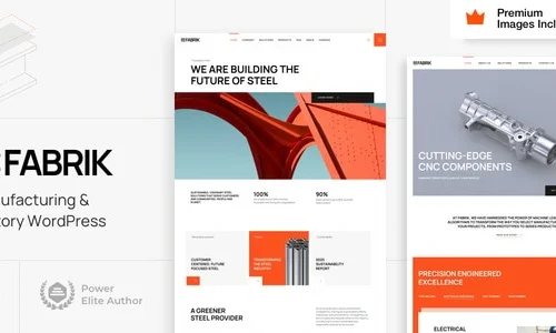 Fabrik - Industrial WordPress Theme
