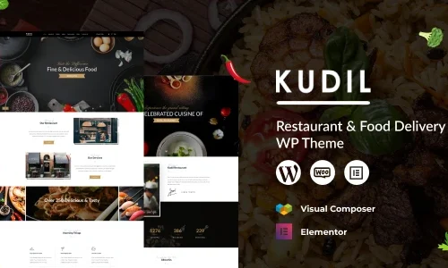 Kudil | Restaurant & Food Delivery Theme