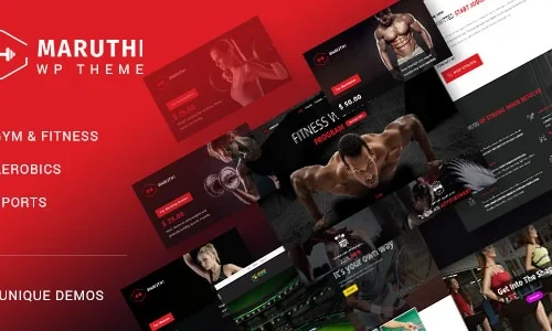 Maruthi - Fitness Gym WordPress Theme
