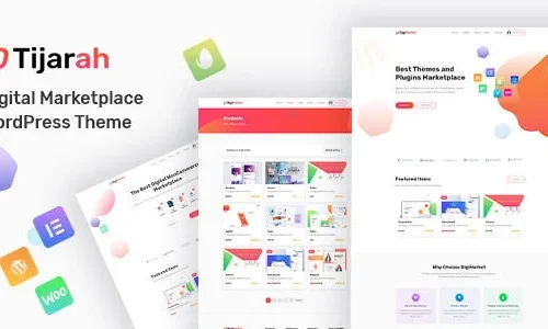 Tijarah - Digital Marketplace WooCommerce Theme