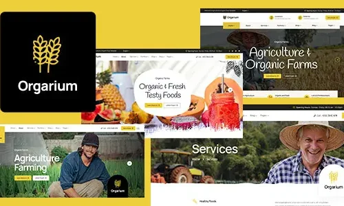 Orgarium - Agriculture & Organic Farm WordPress Theme