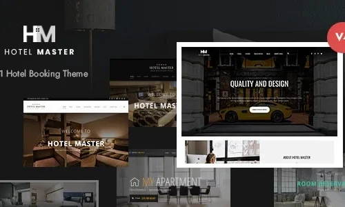 Hotel Master Booking WordPress Theme
