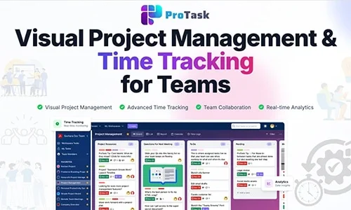 ProTask - Project Management & Time Tracking for Teams