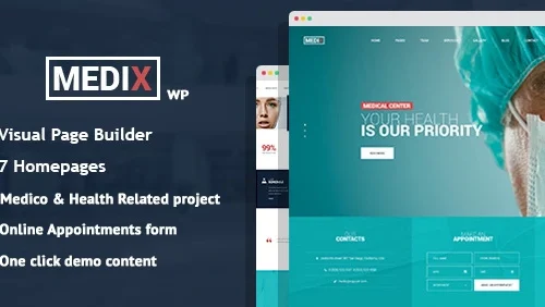 Medix - Medical Clinic WordPress Theme