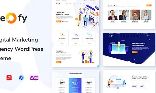 Seofy - Digital & Marketing WordPress Theme
