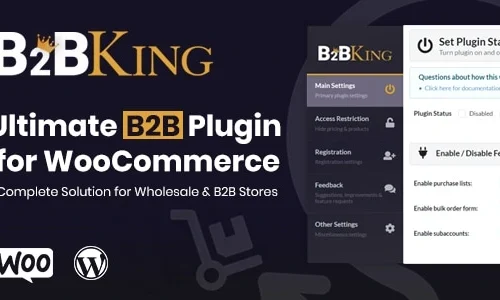 B2BKing - The Ultimate WooCommerce B2B & Wholesale Plugin