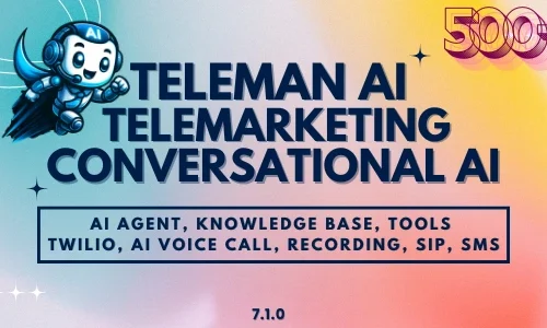 Teleman - Telemarketing & Voice Calling SaaS Application