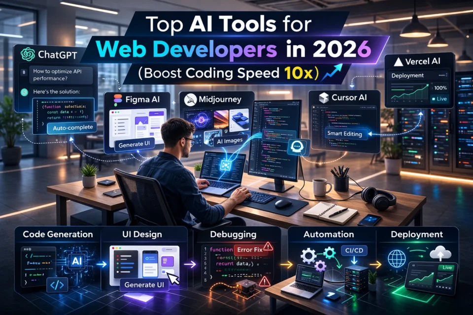 Top AI Tools for Web Developers in 2026
