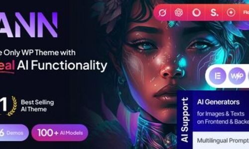 AI ANN - AI Generator & AI Agency WordPress Theme