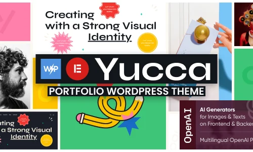Yucca - Personal Artist Lookbook WordPress Theme