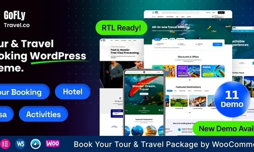 Gofly - Tour Booking and Travel Agency WordPress Theme