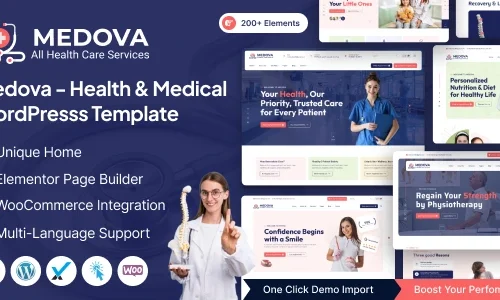 Medova – Health & Medical WordPress Theme