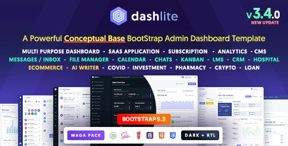 DashLite - Bootstrap Responsive Admin Dashboard Template