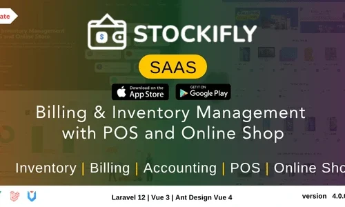 Stockifly SAAS Billing & Inventory Management with POS
