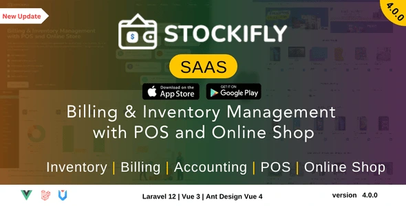 Stockifly SAAS Billing & Inventory Management with POS